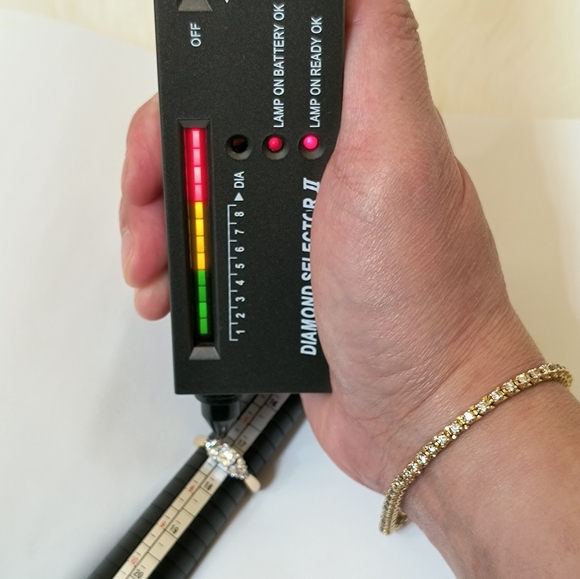 14k & Platinum Diamond Ring - Picture 8 of 14